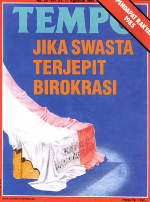 Cover Majalah Tempo - Edisi 1985-08-17