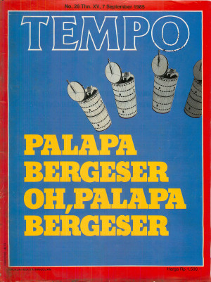 Cover Majalah Tempo - Edisi 1985-09-07