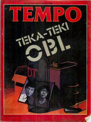 Cover Majalah Tempo - Edisi 1984-01-21