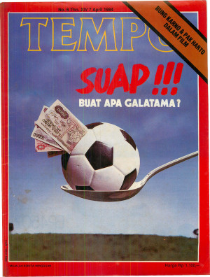 Cover Majalah Tempo - Edisi 1984-04-07