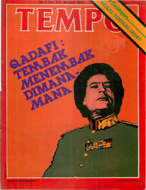 Cover Majalah Tempo - Edisi 1984-04-28