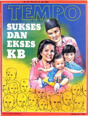 Cover Majalah Tempo - Edisi 1984-07-14