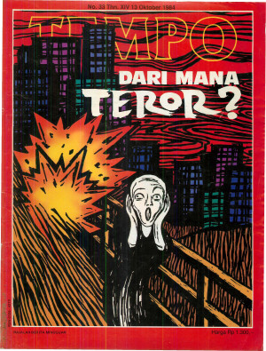 Cover Majalah Tempo - Edisi 1984-10-13