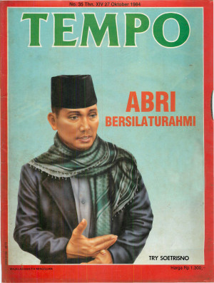 Cover Majalah Tempo - Edisi 1984-10-27