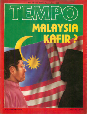 Cover Majalah Tempo - Edisi 1984-11-17