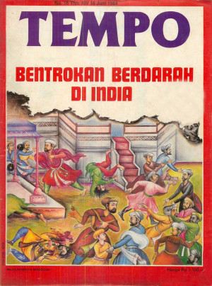Cover Majalah Tempo - Edisi 1984-06-16