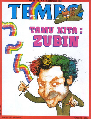 Cover Majalah Tempo - Edisi 1984-09-08