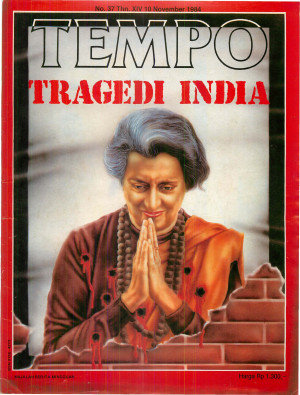 Cover Majalah Tempo - Edisi 1984-11-10