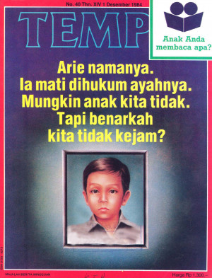 Cover Majalah Tempo - Edisi 1984-12-01