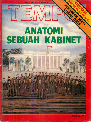 Cover Majalah Tempo - Edisi 1983-03-26