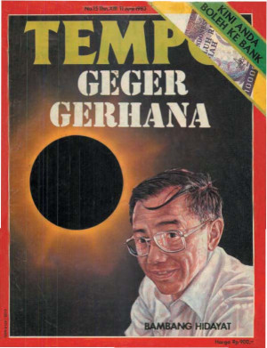 Cover Majalah Tempo - Edisi 1983-06-11