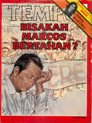 Cover Majalah Tempo - Edisi 1983-10-01