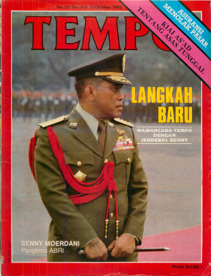 Cover Majalah Tempo - Edisi 1983-10-15
