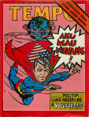 Cover Majalah Tempo - Edisi 1983-11-12