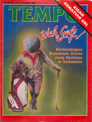 Cover Majalah Tempo - Edisi 1983-12-17