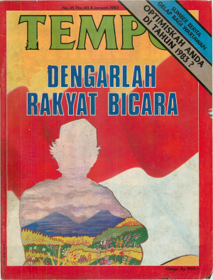 Cover Majalah Tempo - Edisi 1983-01-08