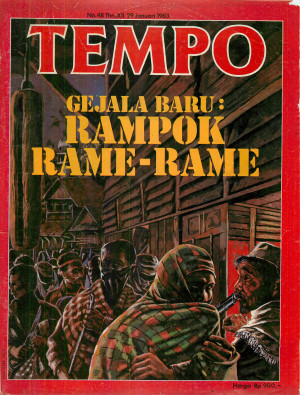 Cover Majalah Tempo - Edisi 1983-01-29