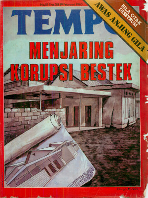 Cover Majalah Tempo - Edisi 1983-02-19