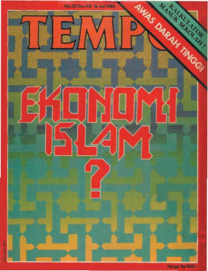 Cover Majalah Tempo - Edisi 1983-07-16