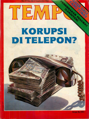 Cover Majalah Tempo - Edisi 1983-09-17