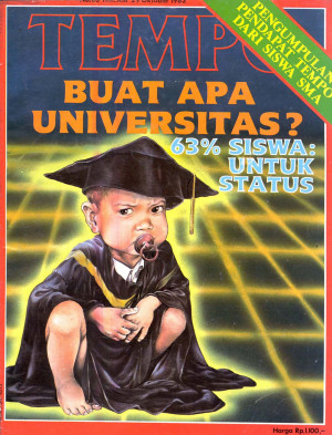 Cover Majalah Tempo - Edisi 1983-10-29