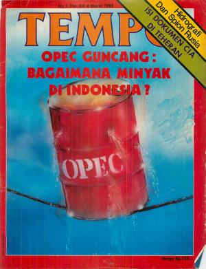Cover Majalah Tempo - Edisi 1982-03-06