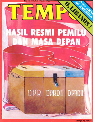 Cover Majalah Tempo - Edisi 1982-06-19