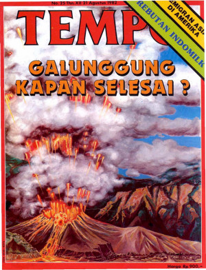 Cover Majalah Tempo - Edisi 1982-08-21