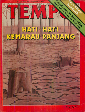 Cover Majalah Tempo - Edisi 1982-09-11