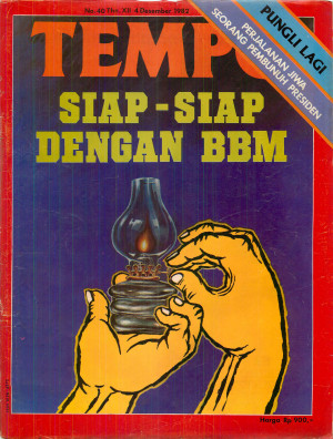 Cover Majalah Tempo - Edisi 1982-12-04