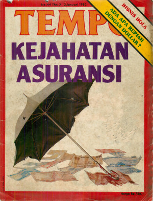 Cover Majalah Tempo - Edisi 1982-01-02