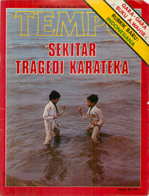 Cover Majalah Tempo - Edisi 1982-01-30