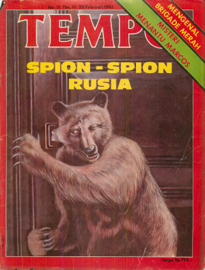 Cover Majalah Tempo - Edisi 1982-02-20
