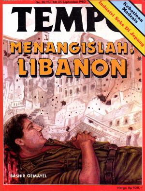 Cover Majalah Tempo - Edisi 1982-09-25