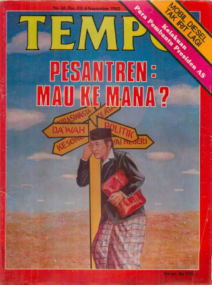 Cover Majalah Tempo - Edisi 1982-11-06