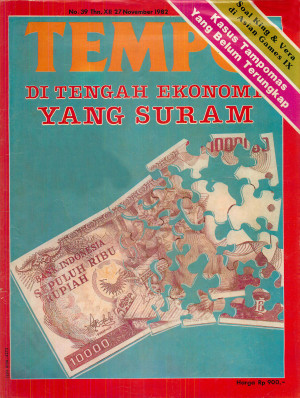 Cover Majalah Tempo - Edisi 1982-11-27