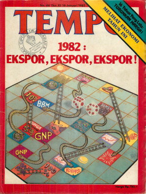 Cover Majalah Tempo - Edisi 1982-01-16