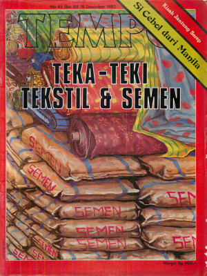 Cover Majalah Tempo - Edisi 1982-12-18