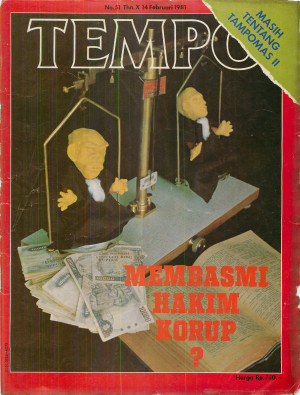 Cover Majalah Tempo - Edisi 1981-02-14