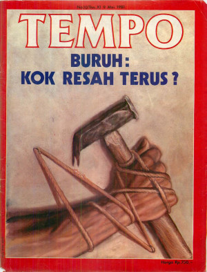 Cover Majalah Tempo - Edisi 1981-05-09