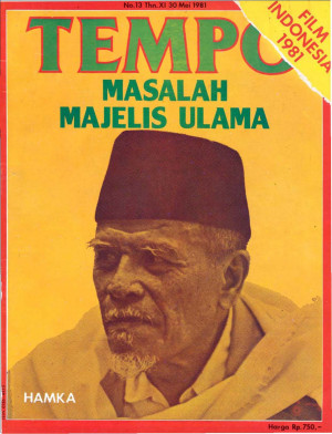 Cover Majalah Tempo - Edisi 1981-05-30
