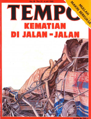 Cover Majalah Tempo - Edisi 1981-07-04