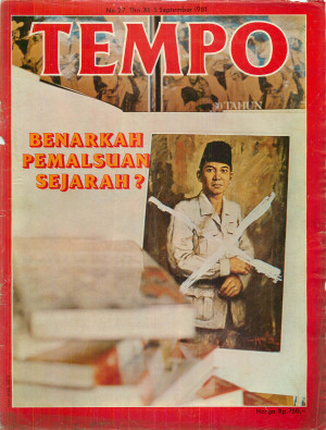 Cover Majalah Tempo - Edisi 1981-09-05