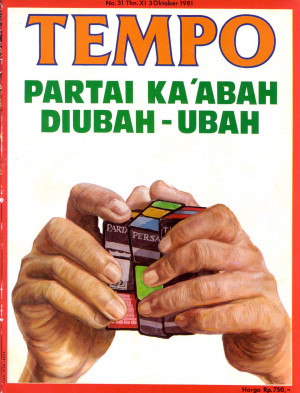 Cover Majalah Tempo - Edisi 1981-10-03