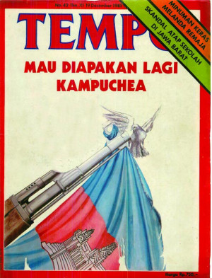 Cover Majalah Tempo - Edisi 1981-12-19
