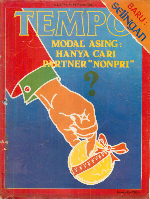 Cover Majalah Tempo - Edisi 1981-03-14