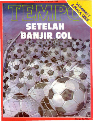 Cover Majalah Tempo - Edisi 1981-06-06