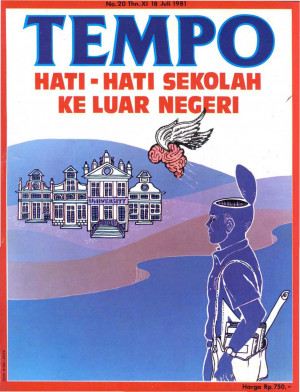 Cover Majalah Tempo - Edisi 1981-07-18