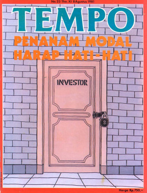 Cover Majalah Tempo - Edisi 1981-08-08