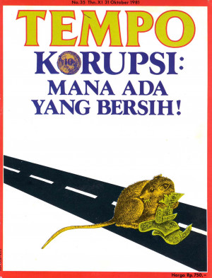Cover Majalah Tempo - Edisi 1981-10-31